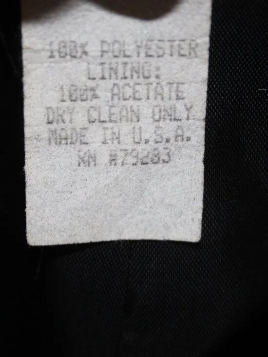 Alex Evenings Skirt Sz 6 Black Satin Leg Slit Lined Polyester Acetate Skirt - Picture 7 of 9